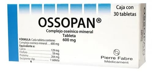OSSOPAN 600 MG 30 TAB
