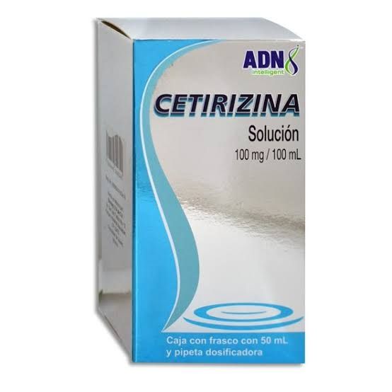 CETIRIZINA 10 MG/100 ML FCO 50 ML ADN INTELLIGENT
