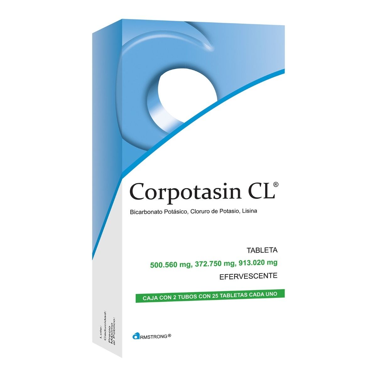 CORPOTASIN-CL 50 TAB EFERV