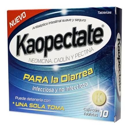KAOPECTATE 129/280/30 MG 10 TAB