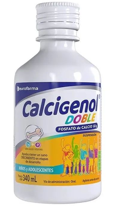 CALCIGENOL DOBLE FCO 340 ML