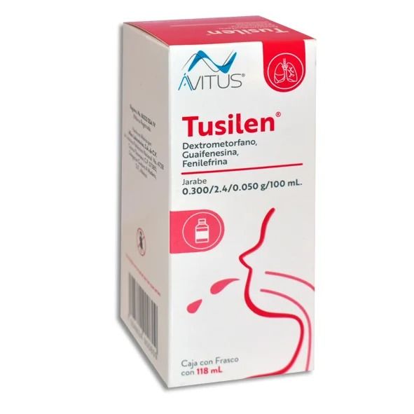 TUSILEN 0.300/2.4/0.050 G/100 ML SOL 118 ML