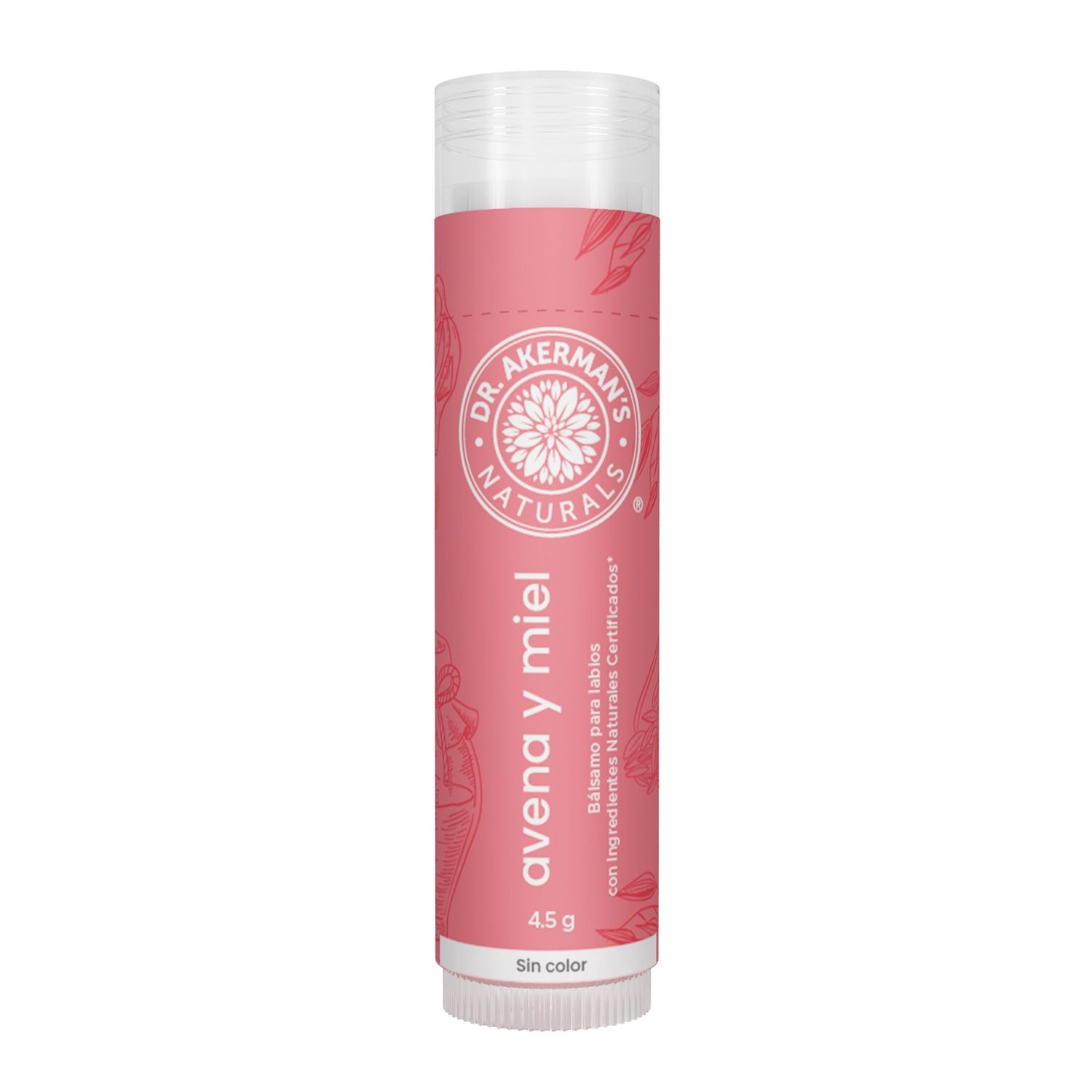 DR. AKERMAN´S NATURALS AVENA Y MIEL LABIAL 4.5 G