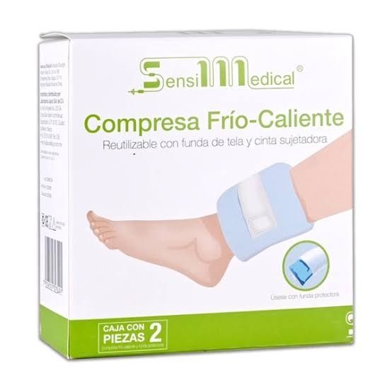 COMPRESA FRIO-CALIENTE GEL 23X10CM PZA SENSIMEDICAL
