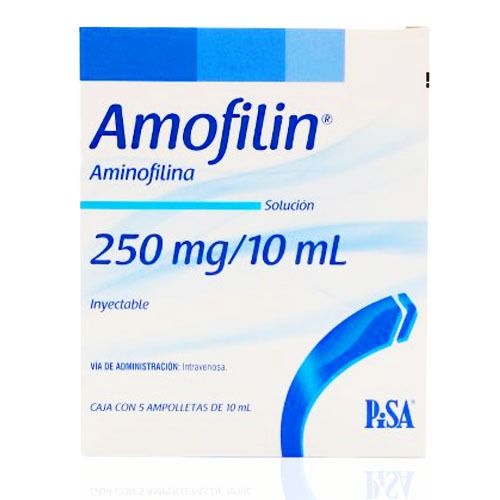 AMOFILIN 250 MG/10 ML 5 AMP 7501125116605