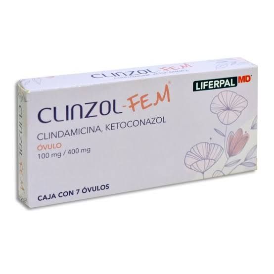 CLINZOL-FEM 100/400 MG 7 OVULOS
