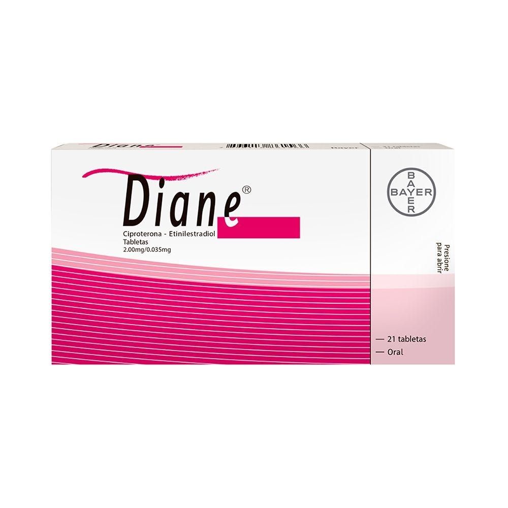 DIANE 2.00/0.035 MG 21 TAB