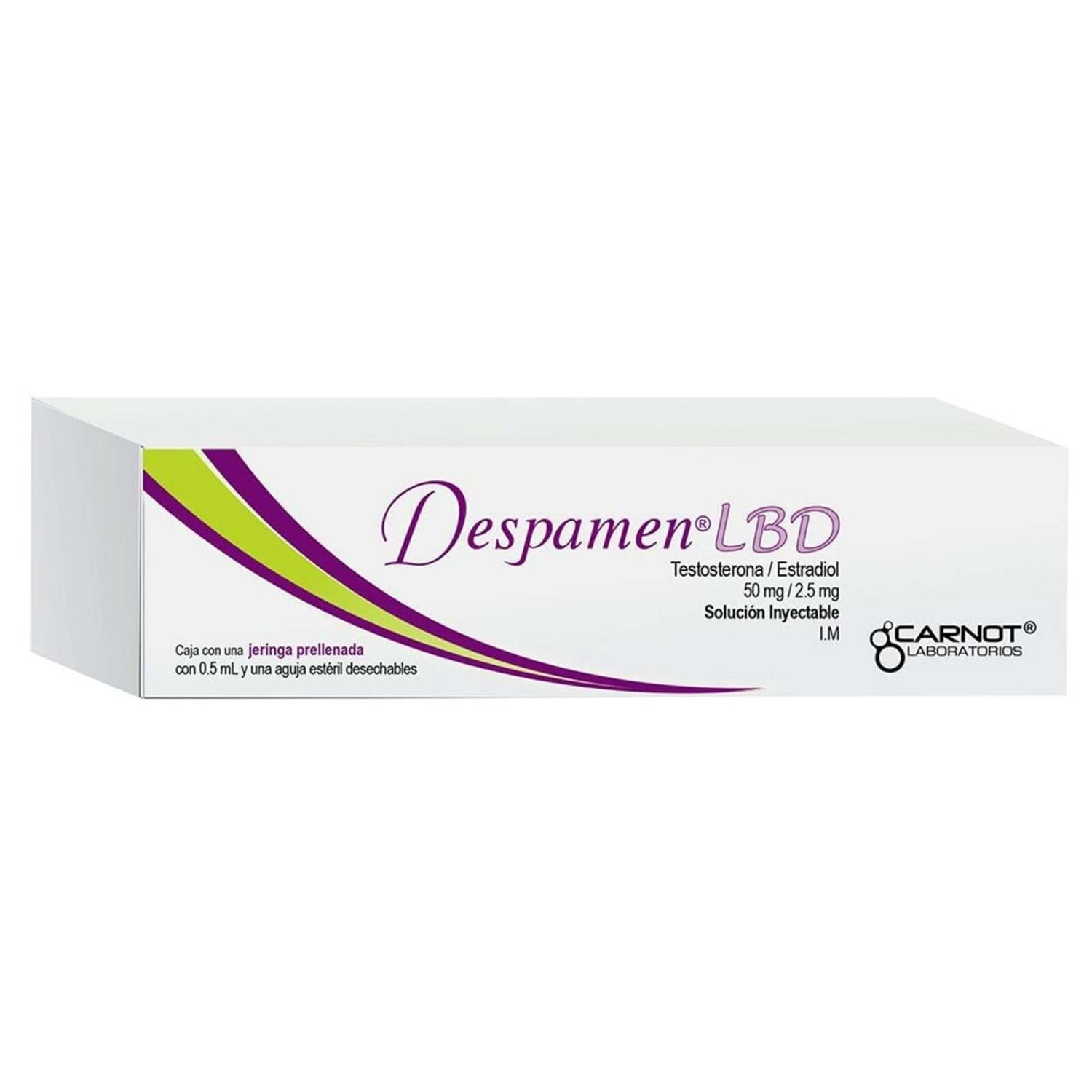 DESPAMEN LBD 50/25 MG JGA PRELLENADA