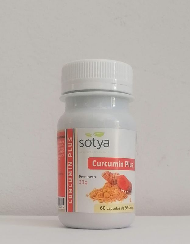 Curcumin plus 550mg 60 capsulas Sotya