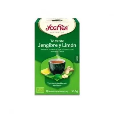 Té verde Jengibre y limón Té verde Jengibre y limón