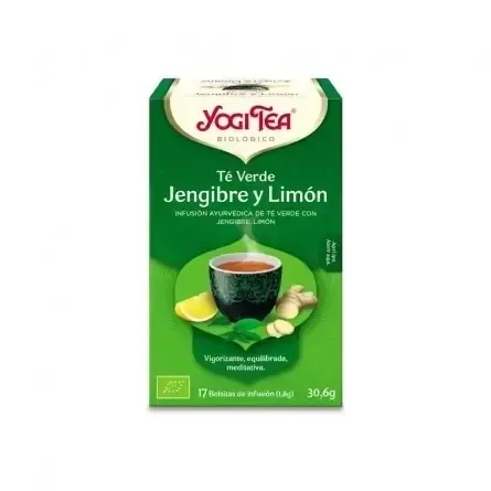 Té verde Jengibre y limón