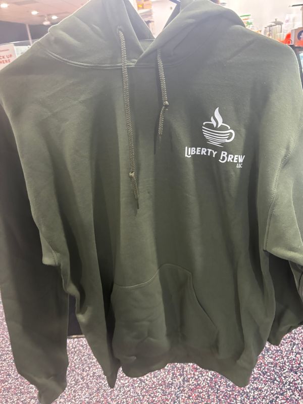 Liberty Brew Green Hoodie