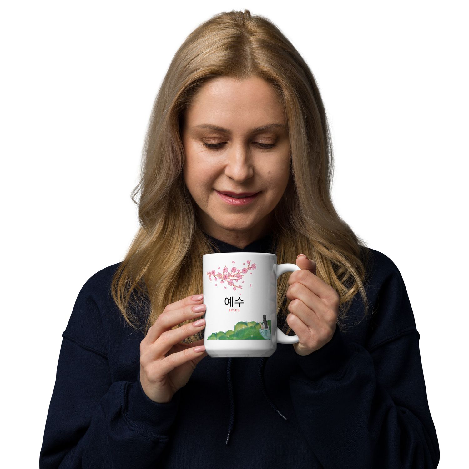 Jesus Korean mug