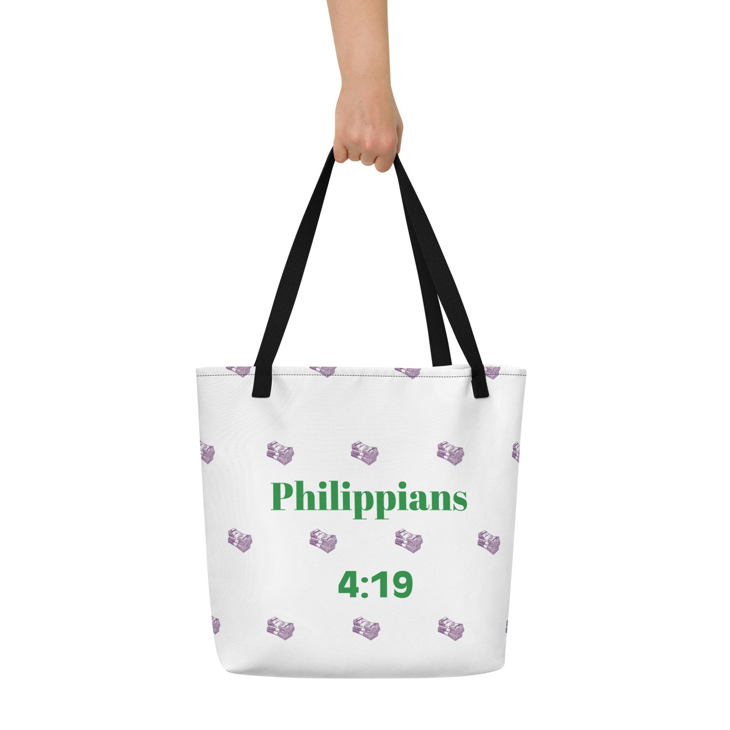 Prosperity affirmation Tote Bag