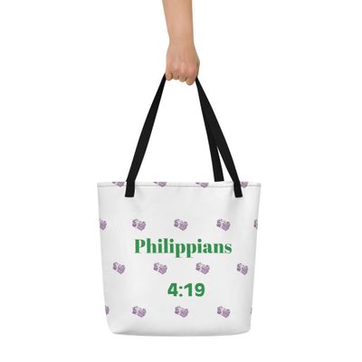 Prosperity affirmation Tote Bag