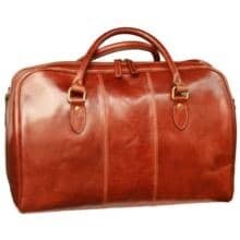 Leather  Travel Duffel Bag