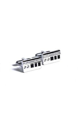 Rectangular Silver Cufflinks