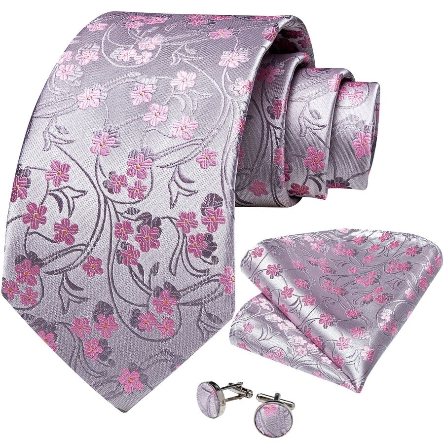 Japenese Cherry Blossom Cufflink Set