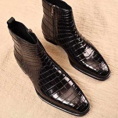 Men's Crocodile Boots