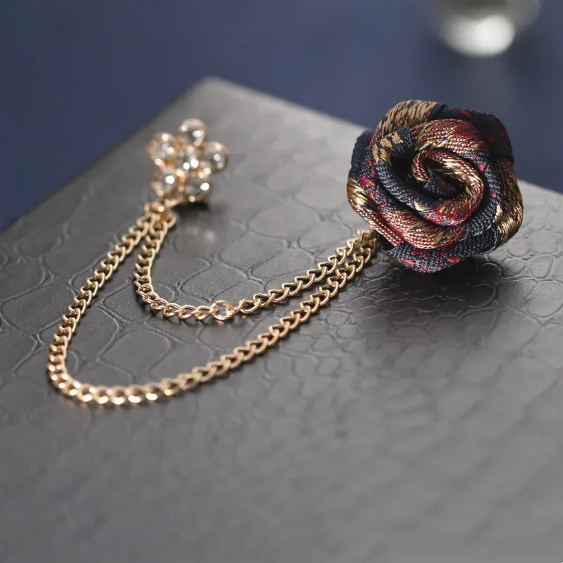 Dark Rose Lapel Pin