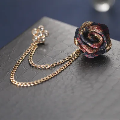 Dark Rose Lapel Pin