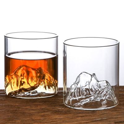 Mount St.Helens Bourban Glass Set