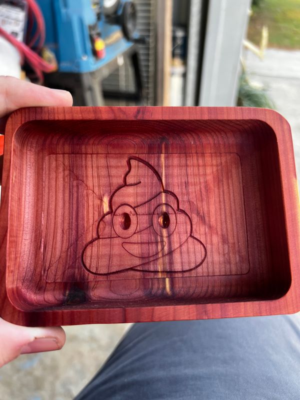 Dump tray