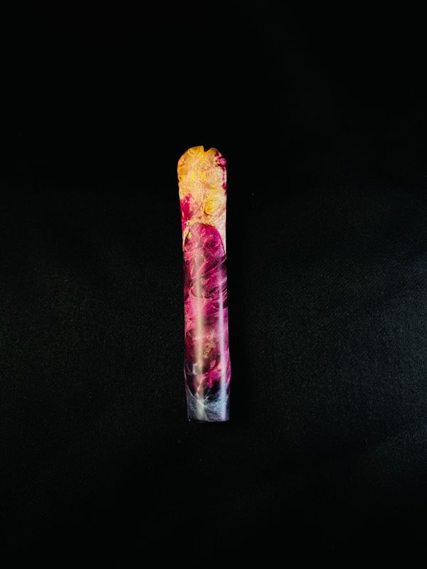 Pink Yellow Purple 9mm Stem