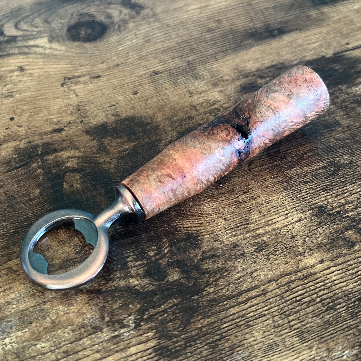 Boxelder Burl Bottle opener