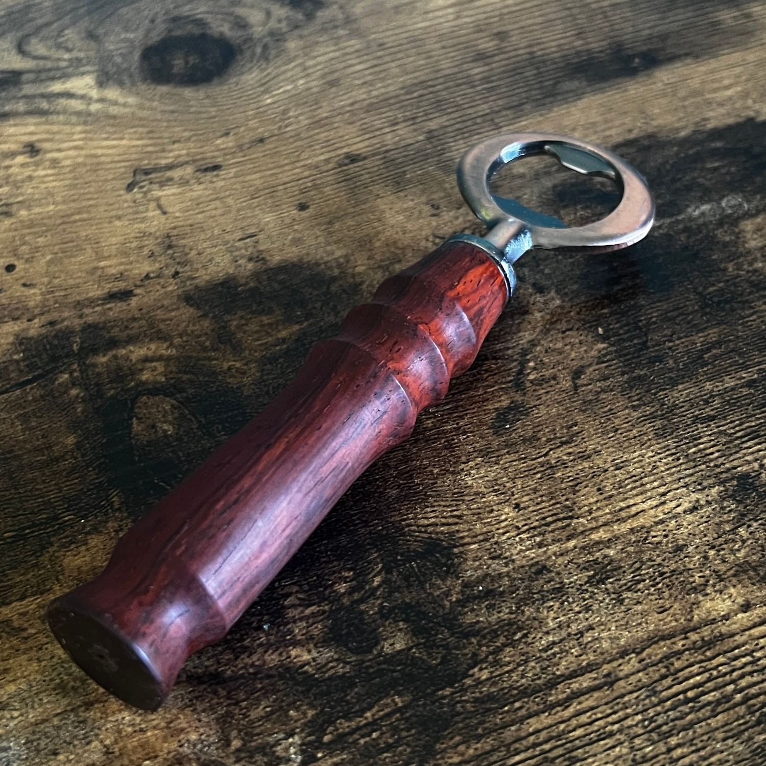Padauk Bottle opener