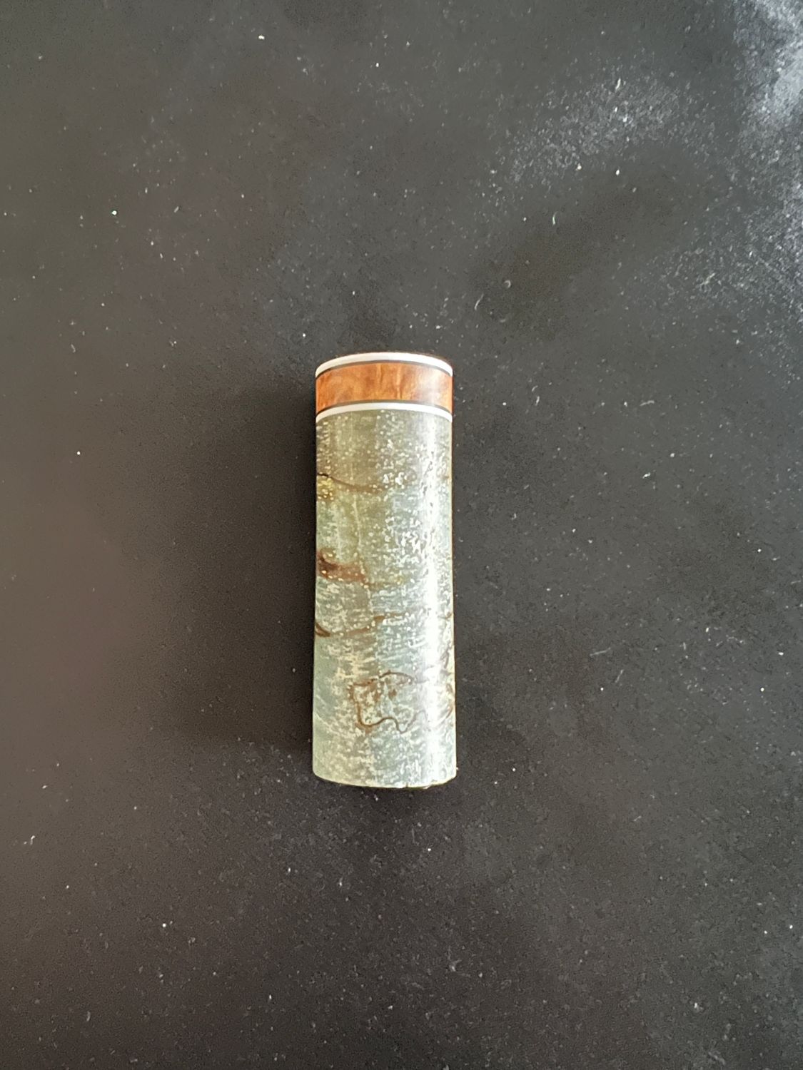 Segmented Green Stabilized Segmented Canvas Body