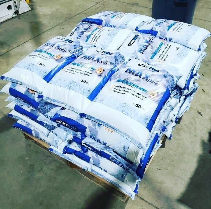 MAX Pro Premium Ice Melt -20° F Pallet Price Per Bag (49 Bags) ($10.00) Per Bag)
