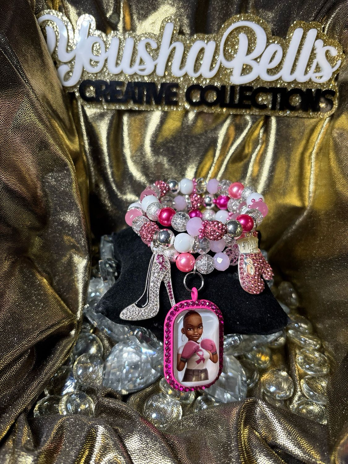 I Am A Survivor of Breast Cancer Beaded Bracelets
