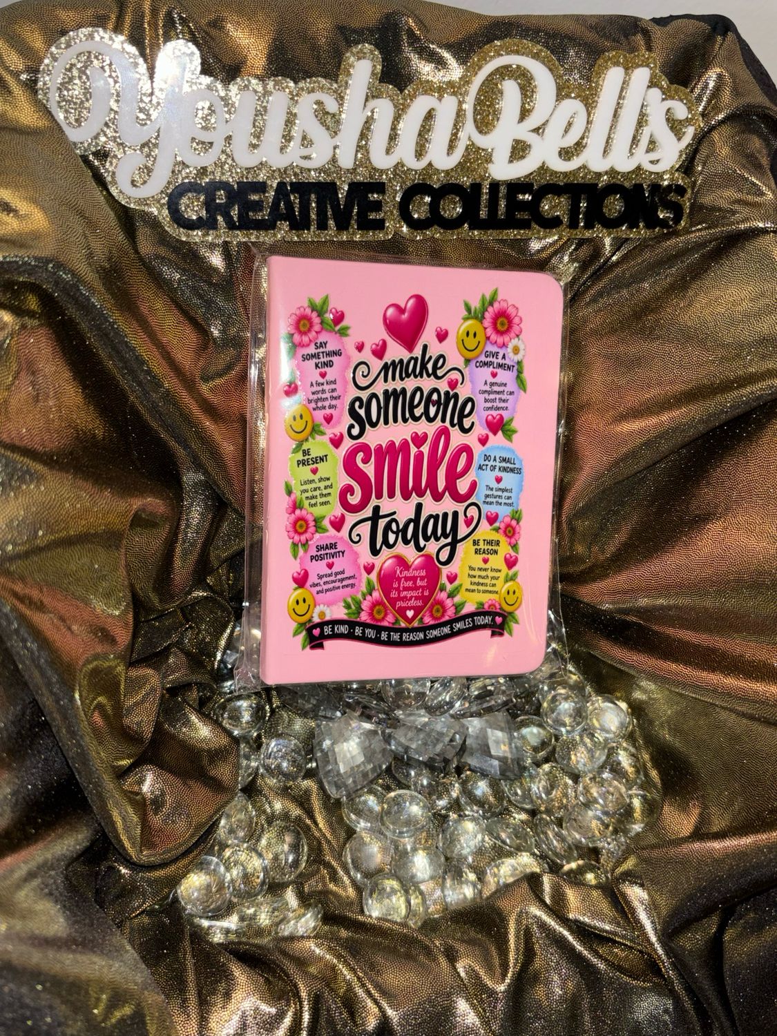 Make Someone Smile Today Mini Journal