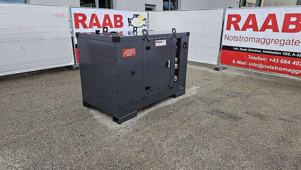 FOGO FD 30 M-ST 30 kva Notstromaggregat