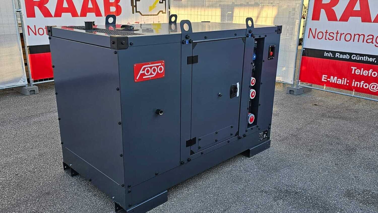 FOGO FD 40 M-ST Notstromaggregat mit Steckdosenpaket