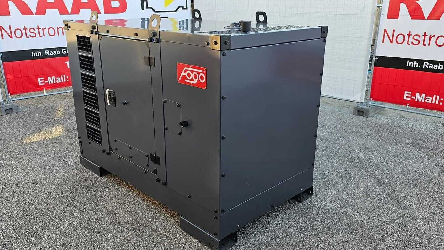 FOGO FD 40 W-ST 40kVA Notstromaggregat mit Steckdosenpaket