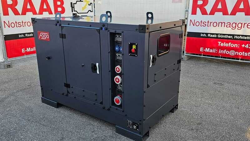 FOGO FD 60 I3-ST Notstromaggregat Stage3a mit Steckdosenpaket