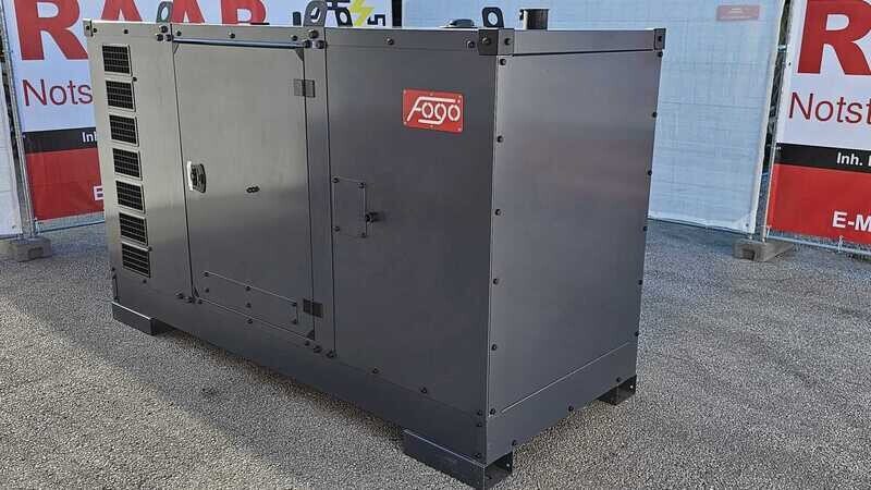 FOGO FD125 I-ST 125kVA Notstromaggregat mit Steckdosenpaket