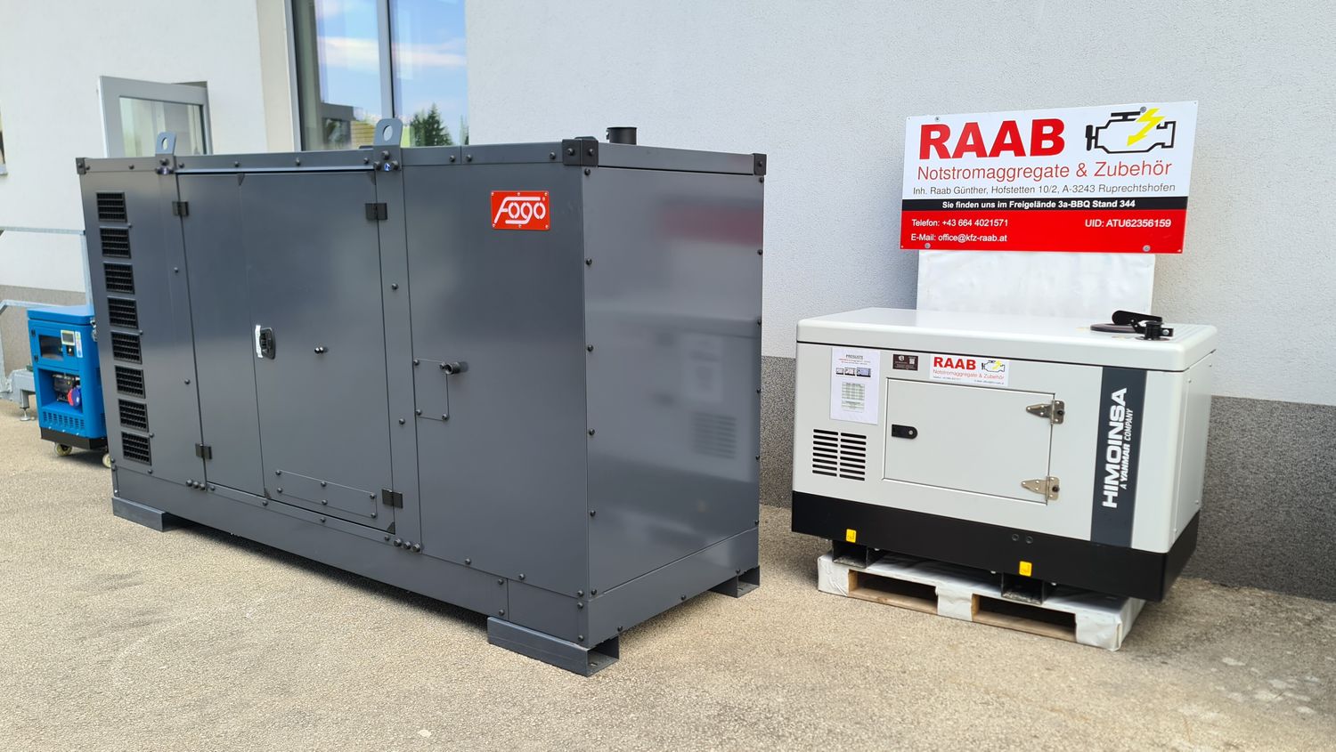 FD 250 I-ST Iveco 250kVA Generator FPT Industrie