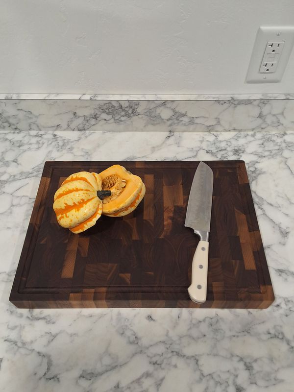 End Grain Butcher Block 12 End Grain Butcher Block 12"×17"
