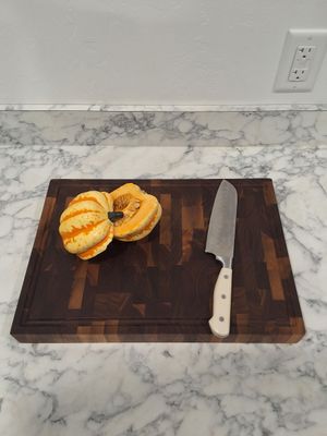 End Grain Butcher Block 12"×17"