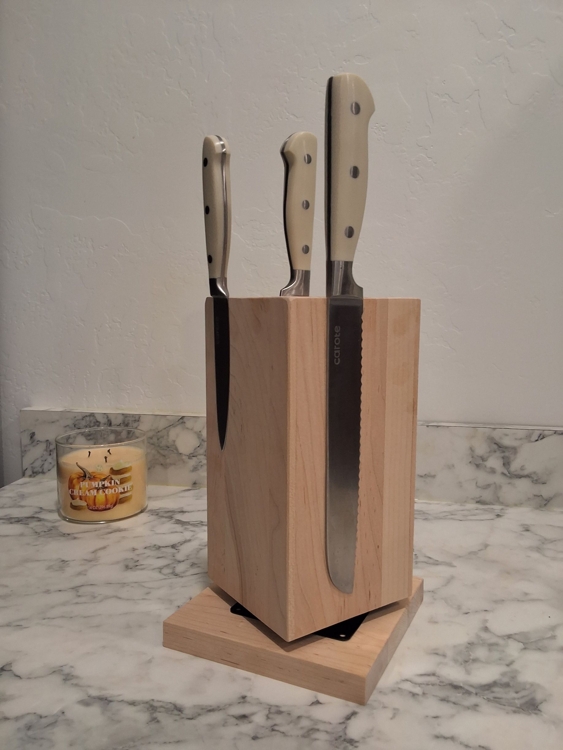 Swivel Magnetic Knife Block