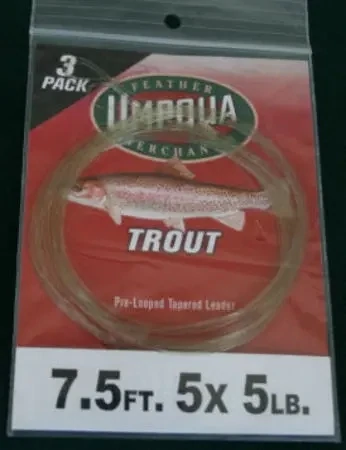 Umpqua Trout Taper - 3 pack - Shop Fishing Accessories
