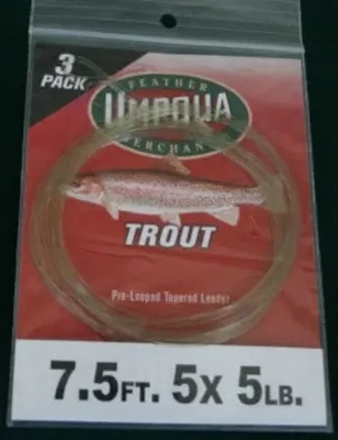 Umpqua Trout Taper - 3 pack