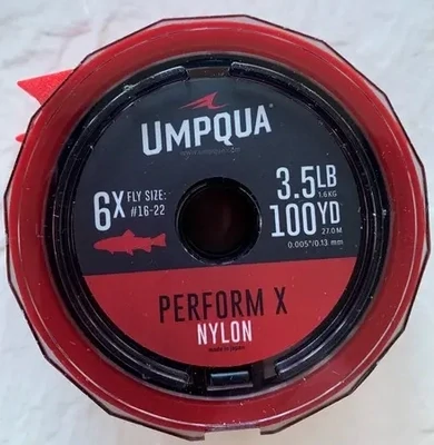 Umpqua Perform X Nylon Tippet 100 yds