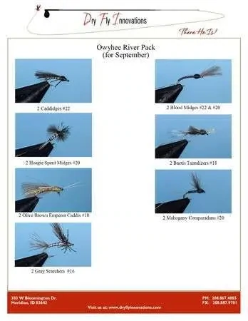 Owyhee River Pack - September
