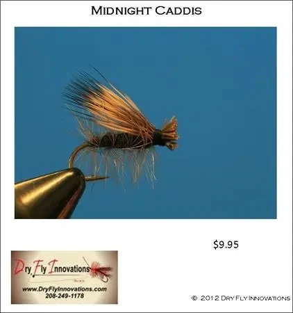 Caddis - Midnight Caddis Tie