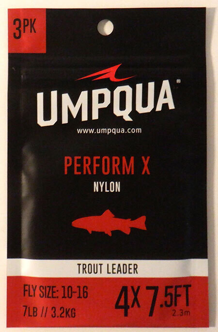 Umpqua Perform X Nylon Trout Taper - 3 pk - Shop Fishing Accessories