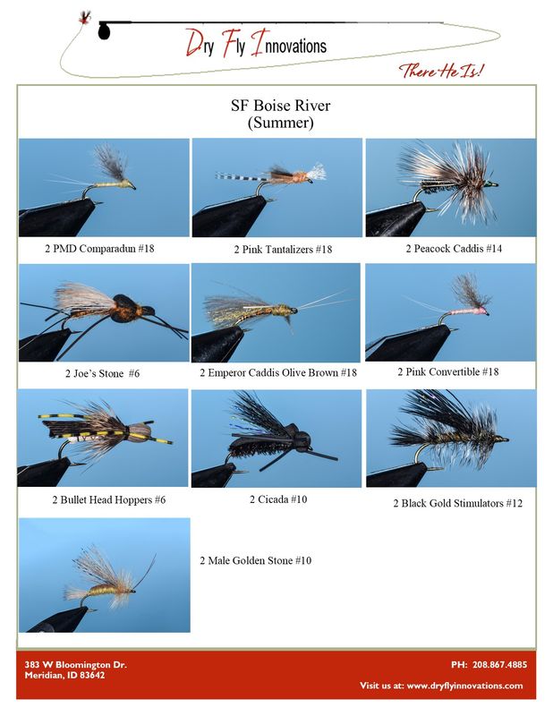 Boise River (South Fork) Pack - Summer